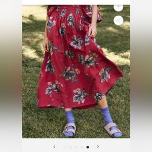 The Great. Skirt. Size 1. Viola pastoral. Worn once